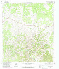 Devils Sinkhole Texas Historical topographic map, 1:24000 scale, 7.5 X 7.5 Minute, Year 1971