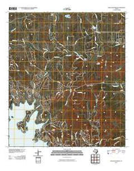 Devils Backbone Texas Historical topographic map, 1:24000 scale, 7.5 X 7.5 Minute, Year 2010