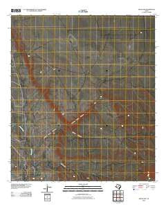 Devils Den Texas Historical topographic map, 1:24000 scale, 7.5 X 7.5 Minute, Year 2010