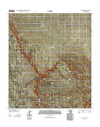 Devils Den Texas Historical topographic map, 1:24000 scale, 7.5 X 7.5 Minute, Year 2012