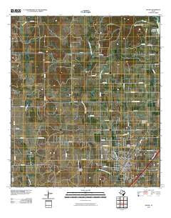 Devine Texas Historical topographic map, 1:24000 scale, 7.5 X 7.5 Minute, Year 2010
