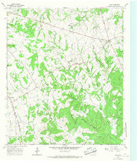 Dew Texas Historical topographic map, 1:24000 scale, 7.5 X 7.5 Minute, Year 1965