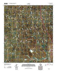 Dew Texas Historical topographic map, 1:24000 scale, 7.5 X 7.5 Minute, Year 2010