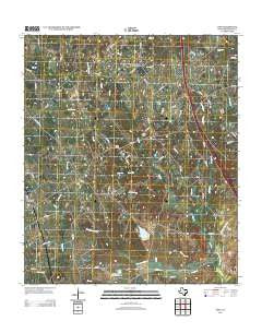 Dew Texas Historical topographic map, 1:24000 scale, 7.5 X 7.5 Minute, Year 2013