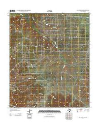 Dew Drop Creek Texas Historical topographic map, 1:24000 scale, 7.5 X 7.5 Minute, Year 2012