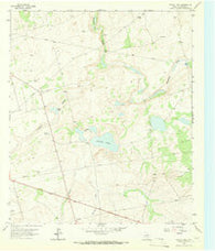 Dewey Lake Texas Historical topographic map, 1:24000 scale, 7.5 X 7.5 Minute, Year 1965