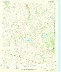 Dewey Lake Texas Historical topographic map, 1:24000 scale, 7.5 X 7.5 Minute, Year 1965
