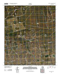 Dewey Lake NE Texas Historical topographic map, 1:24000 scale, 7.5 X 7.5 Minute, Year 2010