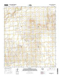 Dewey Lake NE Texas Current topographic map, 1:24000 scale, 7.5 X 7.5 Minute, Year 2016