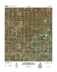 Dewville Texas Historical topographic map, 1:24000 scale, 7.5 X 7.5 Minute, Year 2013
