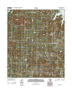 Dexter Texas Historical topographic map, 1:24000 scale, 7.5 X 7.5 Minute, Year 2013
