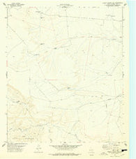 Diablo Canyon East Texas Historical topographic map, 1:24000 scale, 7.5 X 7.5 Minute, Year 1977