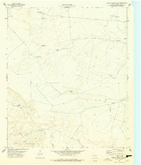 Diablo Canyon East Texas Historical topographic map, 1:24000 scale, 7.5 X 7.5 Minute, Year 1977