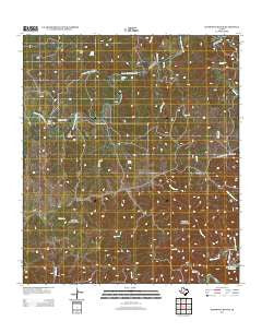 Diamond S Ranch Texas Historical topographic map, 1:24000 scale, 7.5 X 7.5 Minute, Year 2013