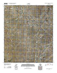 Diamond Y Spring NE Texas Historical topographic map, 1:24000 scale, 7.5 X 7.5 Minute, Year 2010