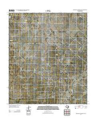 Diamond Y Spring NE Texas Historical topographic map, 1:24000 scale, 7.5 X 7.5 Minute, Year 2012