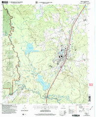 Diboll Texas Historical topographic map, 1:24000 scale, 7.5 X 7.5 Minute, Year 2004