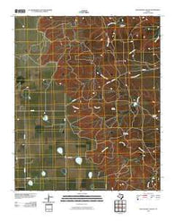 Dick Moore Canyon Texas Historical topographic map, 1:24000 scale, 7.5 X 7.5 Minute, Year 2010