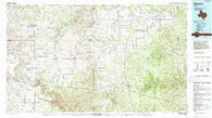 Dickens Texas Historical topographic map, 1:100000 scale, 30 X 60 Minute, Year 1985