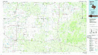 Dickens Texas Historical topographic map, 1:100000 scale, 30 X 60 Minute, Year 1985