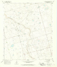 Dickenson Ranch Texas Historical topographic map, 1:24000 scale, 7.5 X 7.5 Minute, Year 1966