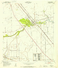 Dickinson Texas Historical topographic map, 1:24000 scale, 7.5 X 7.5 Minute, Year 1943
