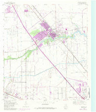 Dickinson Texas Historical topographic map, 1:24000 scale, 7.5 X 7.5 Minute, Year 1955