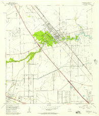 Dickinson Texas Historical topographic map, 1:24000 scale, 7.5 X 7.5 Minute, Year 1955