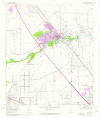 Dickinson Texas Historical topographic map, 1:24000 scale, 7.5 X 7.5 Minute, Year 1955