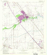 Dickinson Texas Historical topographic map, 1:24000 scale, 7.5 X 7.5 Minute, Year 1955