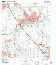 Dickinson Texas Historical topographic map, 1:24000 scale, 7.5 X 7.5 Minute, Year 1995