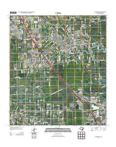 Dickinson Texas Historical topographic map, 1:24000 scale, 7.5 X 7.5 Minute, Year 2013