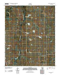 Dickworsham Texas Historical topographic map, 1:24000 scale, 7.5 X 7.5 Minute, Year 2010