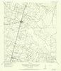 Dilley Texas Historical topographic map, 1:62500 scale, 15 X 15 Minute, Year 1942