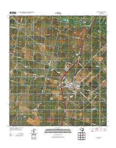 Dilley Texas Historical topographic map, 1:24000 scale, 7.5 X 7.5 Minute, Year 2013