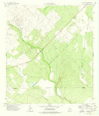 Dilley NE Texas Historical topographic map, 1:24000 scale, 7.5 X 7.5 Minute, Year 1974