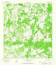 Dilworth Texas Historical topographic map, 1:24000 scale, 7.5 X 7.5 Minute, Year 1962