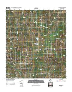 Dilworth Texas Historical topographic map, 1:24000 scale, 7.5 X 7.5 Minute, Year 2013