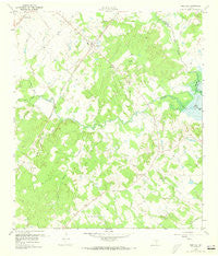 Dime Box Texas Historical topographic map, 1:24000 scale, 7.5 X 7.5 Minute, Year 1959