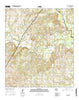 Dime Box Texas Current topographic map, 1:24000 scale, 7.5 X 7.5 Minute, Year 2016