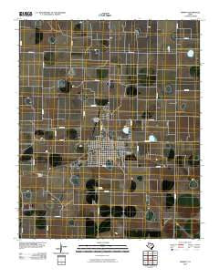 Dimmitt Texas Historical topographic map, 1:24000 scale, 7.5 X 7.5 Minute, Year 2010