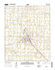 Dimmitt Texas Current topographic map, 1:24000 scale, 7.5 X 7.5 Minute, Year 2016