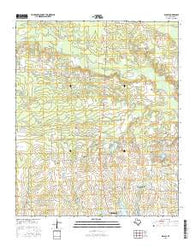 Dimple Texas Current topographic map, 1:24000 scale, 7.5 X 7.5 Minute, Year 2016