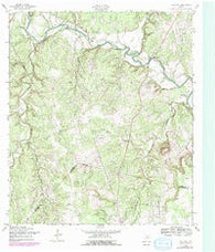 Ding Dong Texas Historical topographic map, 1:24000 scale, 7.5 X 7.5 Minute, Year 1958
