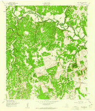 Ding Dong Texas Historical topographic map, 1:24000 scale, 7.5 X 7.5 Minute, Year 1958
