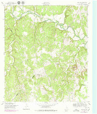 Ding Dong Texas Historical topographic map, 1:24000 scale, 7.5 X 7.5 Minute, Year 1958