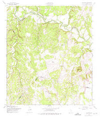 Ding Dong Texas Historical topographic map, 1:24000 scale, 7.5 X 7.5 Minute, Year 1958