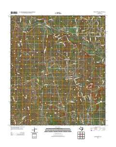 Ding Dong Texas Historical topographic map, 1:24000 scale, 7.5 X 7.5 Minute, Year 2013