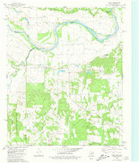 Direct Texas Historical topographic map, 1:24000 scale, 7.5 X 7.5 Minute, Year 1980