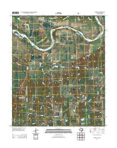 Direct Texas Historical topographic map, 1:24000 scale, 7.5 X 7.5 Minute, Year 2013